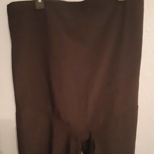 High waisted  black body shaper shorts size 10x